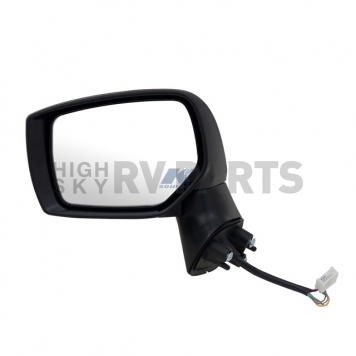 K-Source Exterior Mirror Electric OEM Black Single - 71526U