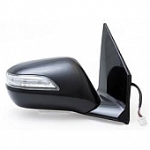 K-Source Exterior Mirror Electric OEM Black Single - 63039H
