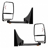 Velvac Exterior Mirror 1 Remote And 1 Manual Rectangular Silver - 719478
