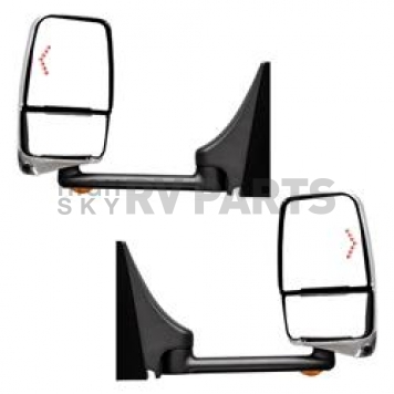 Velvac Exterior Mirror 1 Remote And 1 Manual Rectangular Silver - 719478