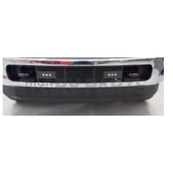 Putco Grille Insert - Black Powder Coated Stainless Steel Rectangular - 87165L2