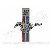 Goodmark Industries Emblem - Horse Metal - FM130682L