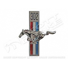 Goodmark Industries Emblem - Horse Metal - FM130682L