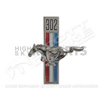 Goodmark Industries Emblem - Horse Metal - FM130682L