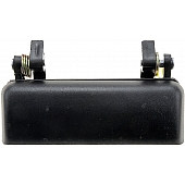 Help! By Dorman Exterior Door Handle - Plastic Black Single - 77082