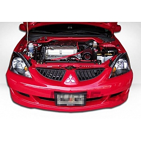Extreme Dimensions Air Dam Front Lip Fiberglass Reinforced Plastics Primered Black - 100571