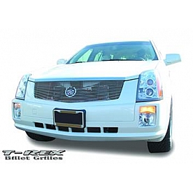 T-Rex Truck Products Bumper Grille Insert Horizontal Bar Polished Silver Billet Aluminum - 25185