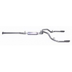Gibson Exhaust Split Rear Cat Back System - 5627