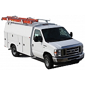 KargoMaster Ladder Rack - Covered Utility Steel Camper Shell Mount - 47993