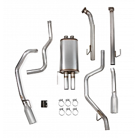 Hooker Headers Exhaust Blackheart Cat Back System - 70504409-RHKR