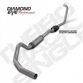 Diamond Eye Exhaust Turbo Back System - K4334A