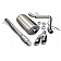 Corsa Performance Exhaust Sport Cat Back System - 14904BLK
