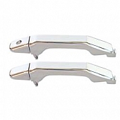 All Sales Exterior Door Handle -  Polished Aluminum Set Of 2 - 951
