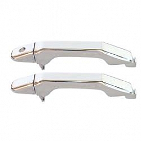 All Sales Exterior Door Handle -  Polished Aluminum Set Of 2 - 951