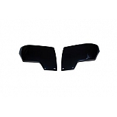 Auto Ventshade (AVS) Headlight Cover - Acrylic Smoke Full Cover Set Of 2 - 37576