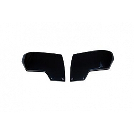 Auto Ventshade (AVS) Headlight Cover - Acrylic Smoke Full Cover Set Of 2 - 37576