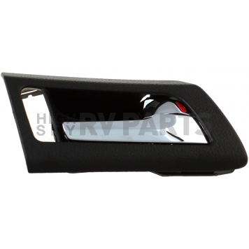 Help! By Dorman Interior Door Handle - Plastic Black Housing With Silver Lever Single - 82628