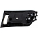 Help! By Dorman Interior Door Handle - Plastic Black Housing With Silver Lever Single - 82628