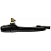 Help! By Dorman Exterior Door Handle - Plastic Black Single - 79441