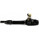Help! By Dorman Exterior Door Handle - Plastic Black Single - 79441