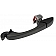 Help! By Dorman Exterior Door Handle - Plastic Black Single - 81379