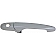 Help! By Dorman Exterior Door Handle - Plastic Silver Single - 88353