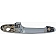 Help! By Dorman Exterior Door Handle - Plastic Silver Single - 88353