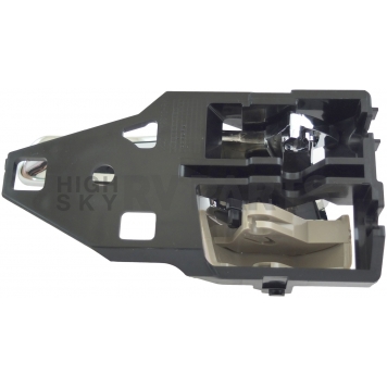 Help! By Dorman Interior Door Handle - Lever Plastic Silver And Brown Knob Single - 91370-1