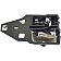 Help! By Dorman Interior Door Handle - Lever Plastic Silver And Brown Knob Single - 91370