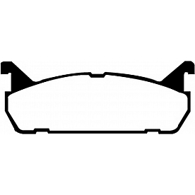 EBC Brakes Brake Pad - DP2828