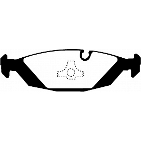 EBC Brakes Brake Pad - DP2447