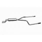 Gibson Exhaust Split Rear Cat Back System - 65558