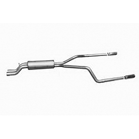 Gibson Exhaust Split Rear Cat Back System - 65558