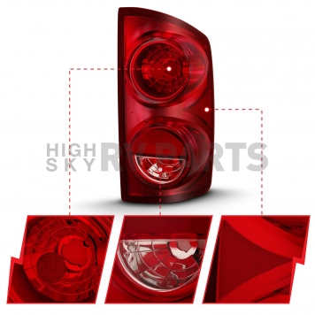 ANZO USA Tail Light Assembly 311309-1