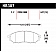 Hawk Performance Brake Pad - HB387Z.547