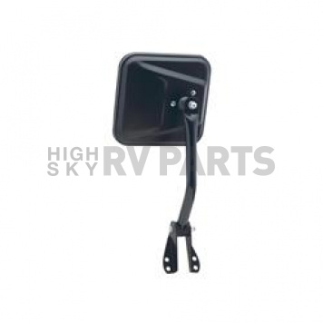 K-Source Exterior Mirror Manual OEM Black Single - 60020C