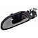 Help! By Dorman Interior Door Handle - Lever Plastic Gray Housing With Silver Lever Single - 81419