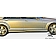 Extreme Dimensions Side Skirt - Primered Fiberglass Reinforced Plastic Black Set of 2 - 107202