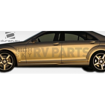 Extreme Dimensions Side Skirt - Primered Fiberglass Reinforced Plastic Black Set of 2 - 107202-5