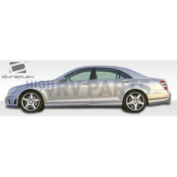 Extreme Dimensions Side Skirt - Primered Fiberglass Reinforced Plastic Black Set of 2 - 107202-7