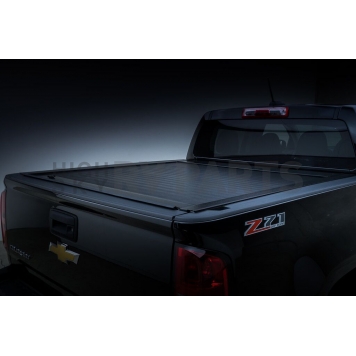 Pace Edwards Tonneau Cover Hard Manual Retractable Black Matte ArmorTek Coated Aluminum - M-JRCA34A65