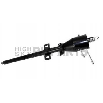 Flaming River Steering Column - Powder Coated Stainless Steel Black - FR2003VTBK