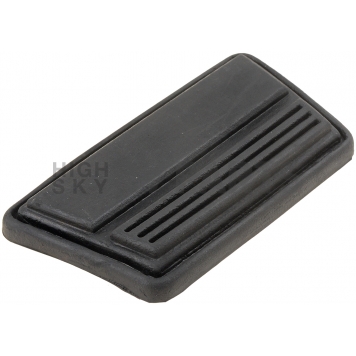 Help! By Dorman Brake Pedal Pad - Rubber Black OE Replacement - 20713-1