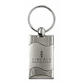 Automotive Gold Key Chain 3075NAVSIL