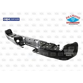 Reflexxion Bumper Cover Face Bar Pretender Black Steel - 416901