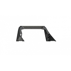 Road Armor Headache Rack Frame Only With iD Mesh Inserts Steel Bare - 4091RPC1MD