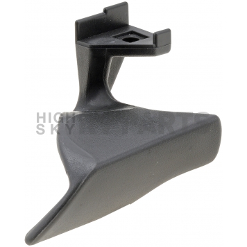 Help! By Dorman Interior Door Handle - Paddle Plastic Smoke Single - 77132-2