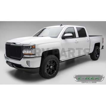 T-Rex Truck Products Grille Insert - Mesh Rectangular Black Powder Coated Steel - 51127-1