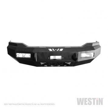 Westin Automotive Bumper HDX 1-Piece Design Steel Black - 58170715-1