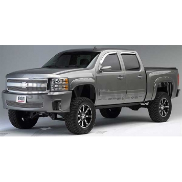 EGR Fender Flare - Black ABS Plastic Matte Set Of 4 - 791404-1
